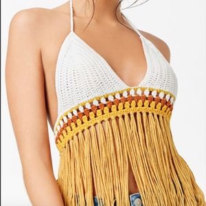 Crotchet Fringe Top